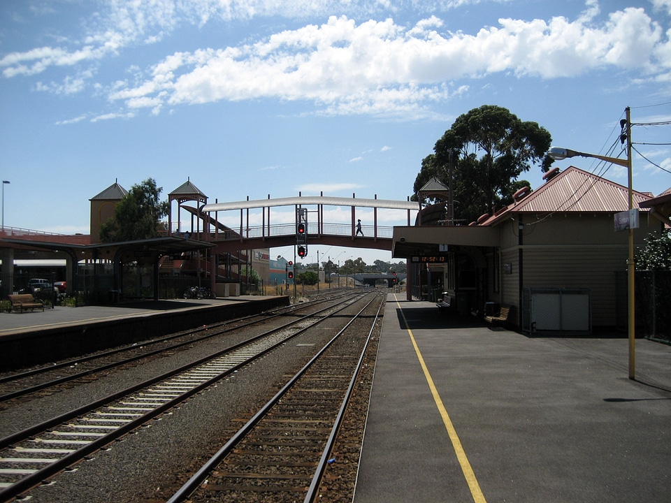 Sunbury Railway Station in Victoria, Australia