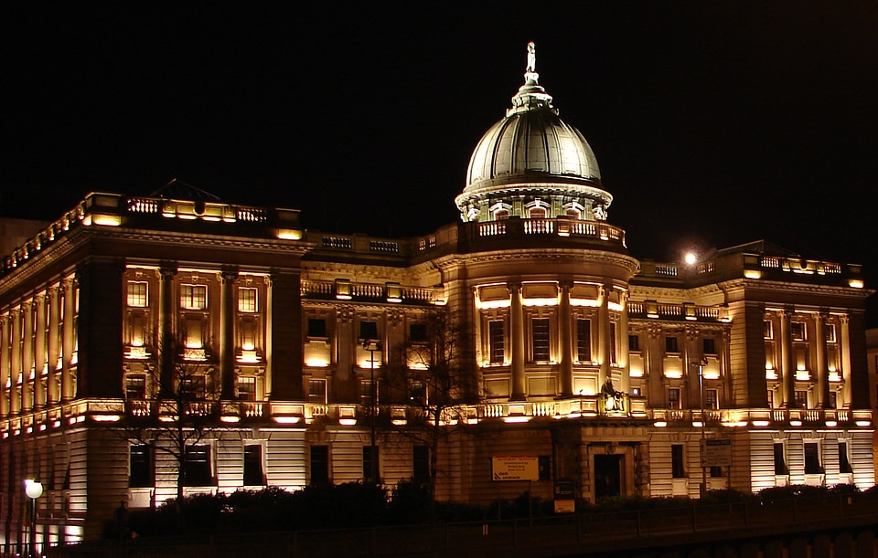 Mitchell Library at Night