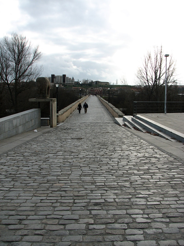 Roman bridge of Salamanca in Spain
