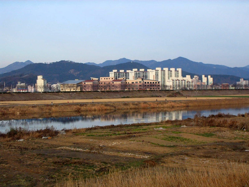 City of Miryang in South Korea