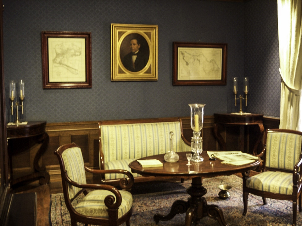 Juárez's study in the Juárez Museum in Mexico City