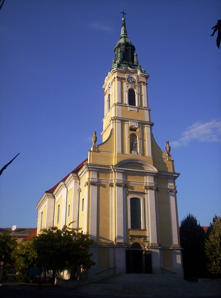 Church of King Béla square in Szekszárd, Hungary