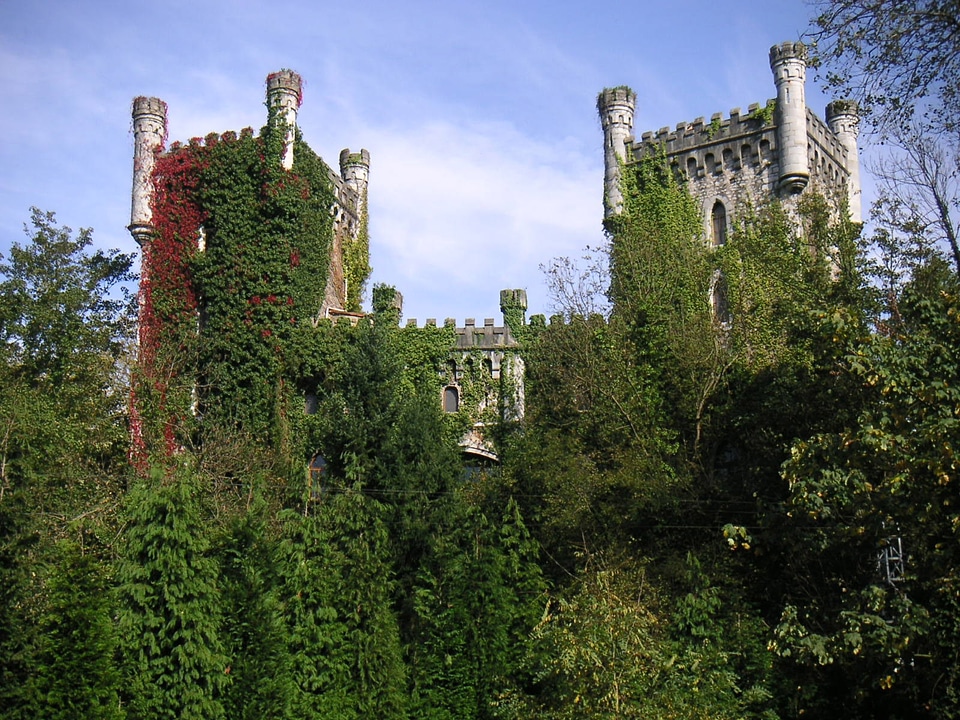 Castle of San Juan de Priorio in Oviedo, Spain