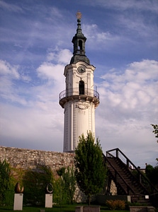 Fire-watch tower in Veszprém, Hungary photo