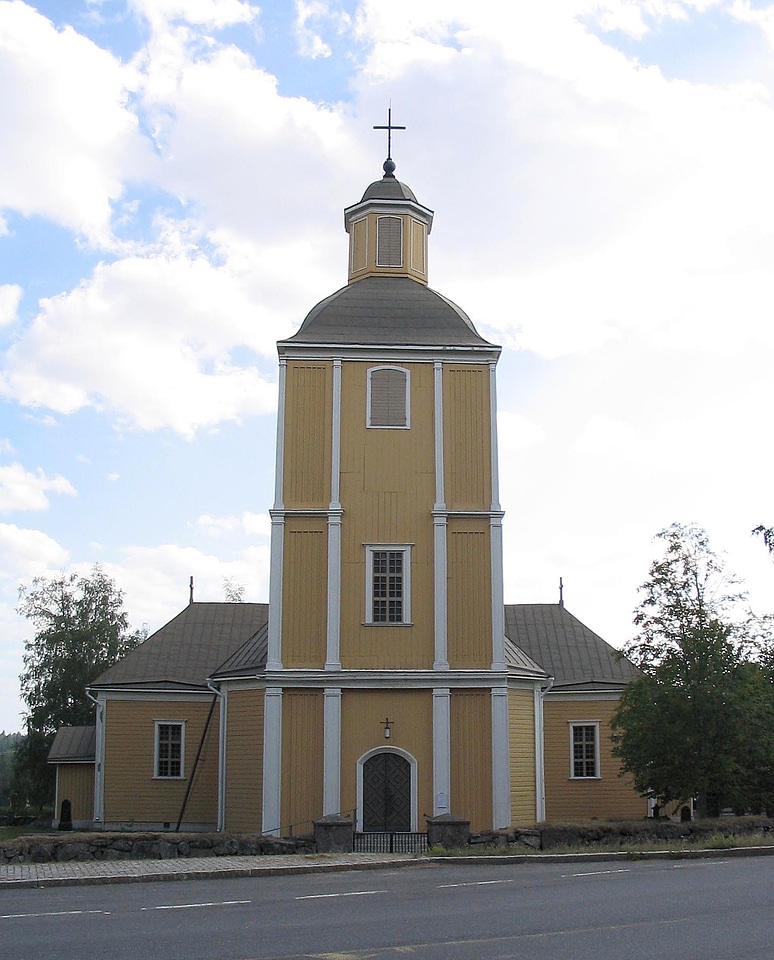 Hausjärvi Church building in Finland