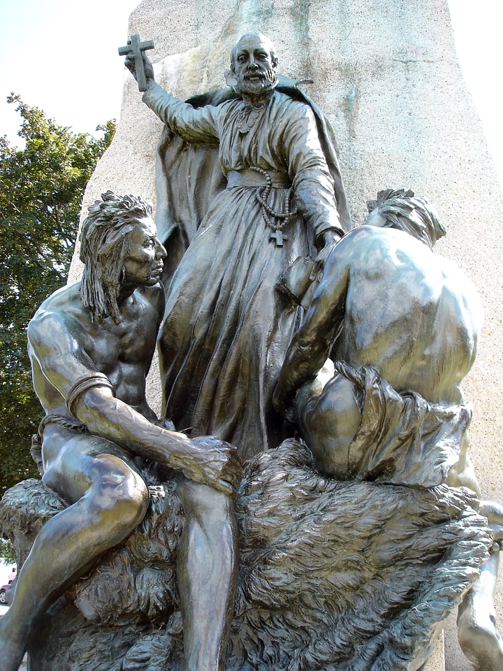 The Christian missionary portion of the Samuel de Champlain in Orillia, Ontario, Canada