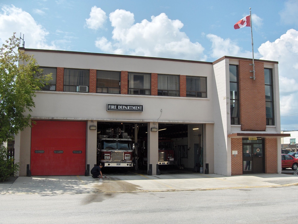 Timmins Fire Department in Ontario, Canada