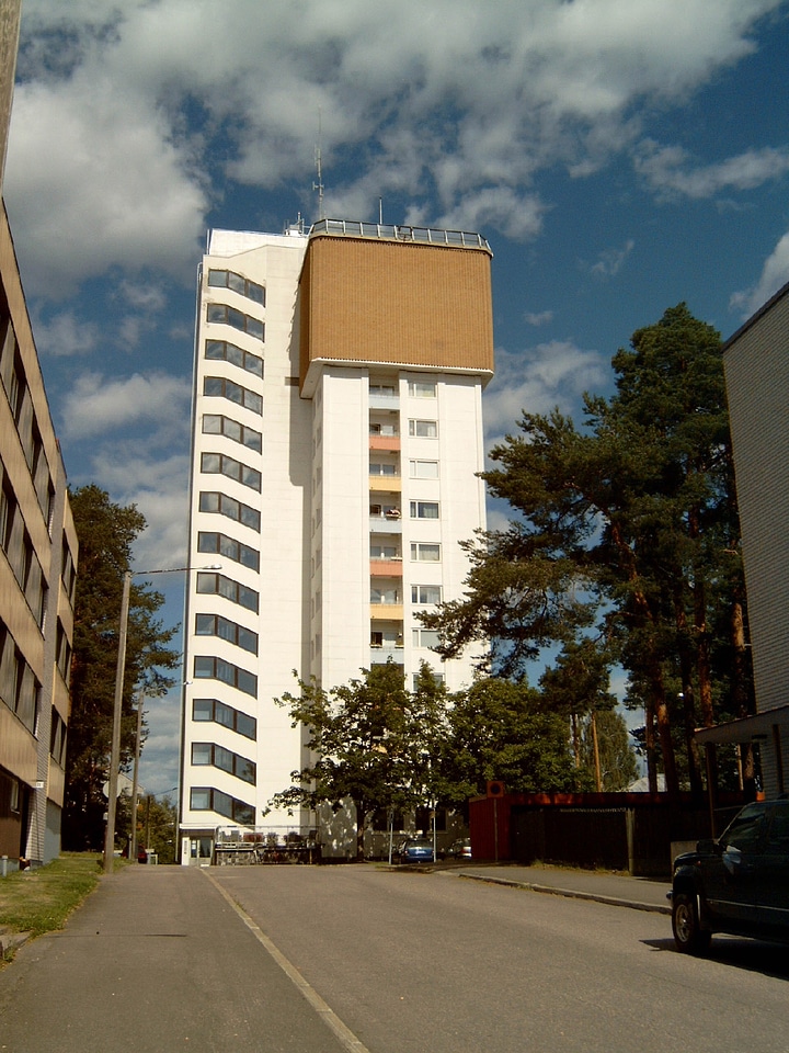 Tall Tower in Varkaus, Finland