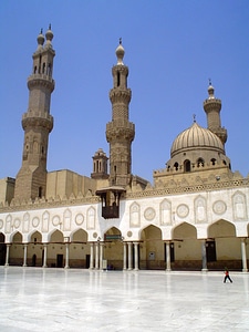 Al-Azhar Mosque in Cairo, Egypt