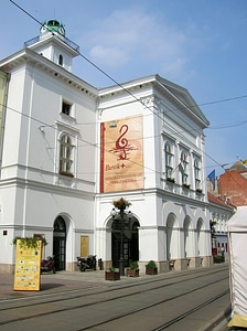 The National Theatre in Miskolc, Hungary