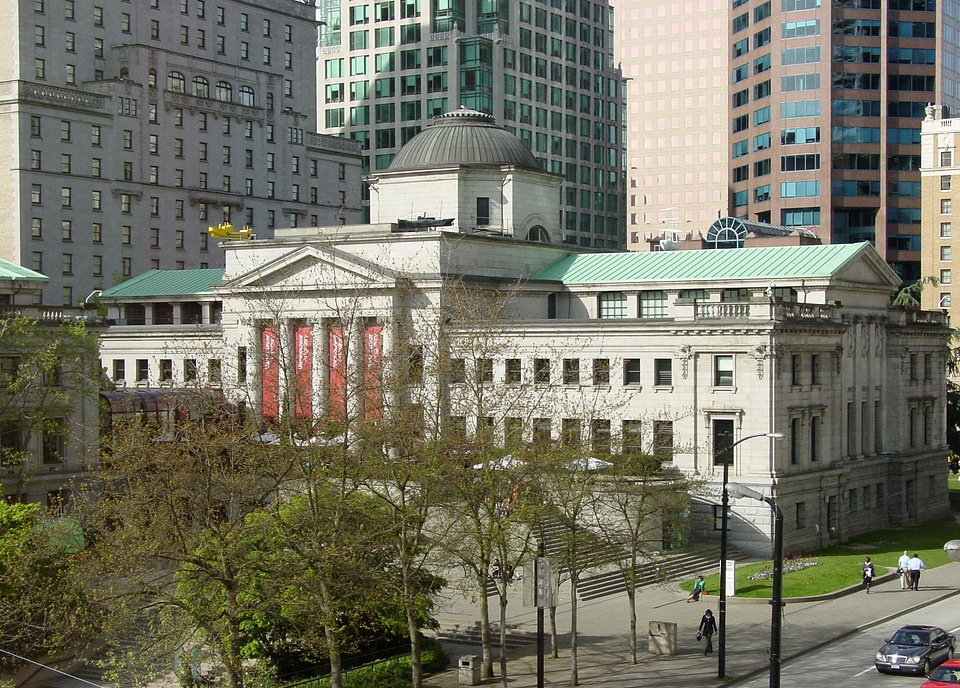  Vancouver Art Gallery in British Columbia, Canada