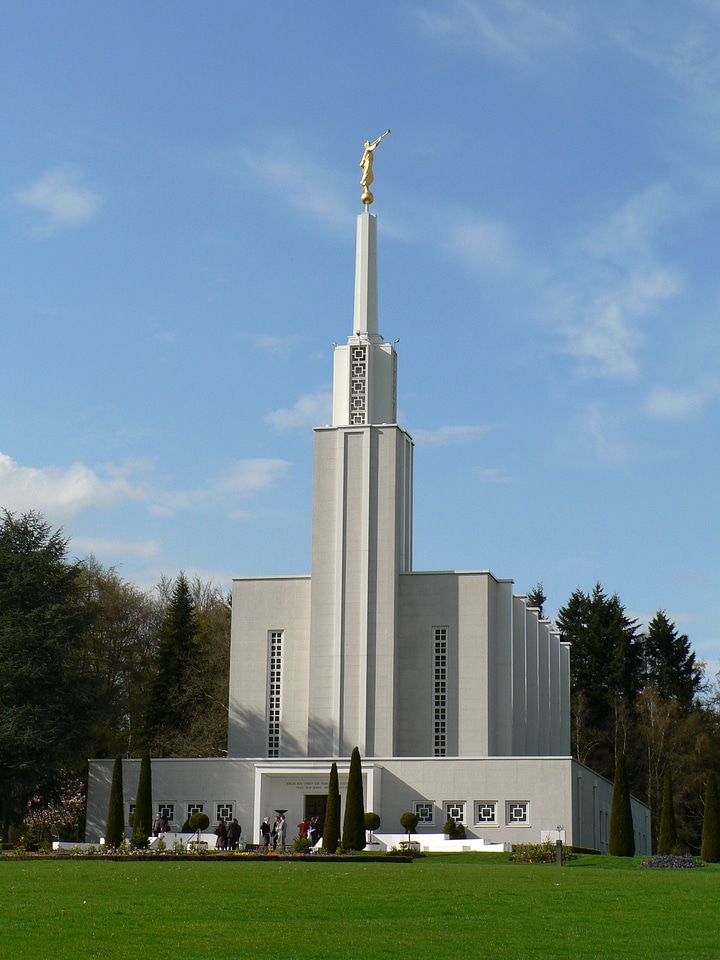 The LDS temple near Zollikofen, Switzerland