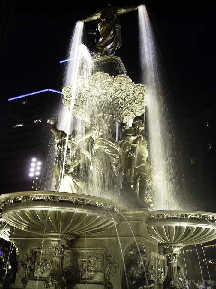 Tyler Davidson Fountain in Cincinnati, Ohio