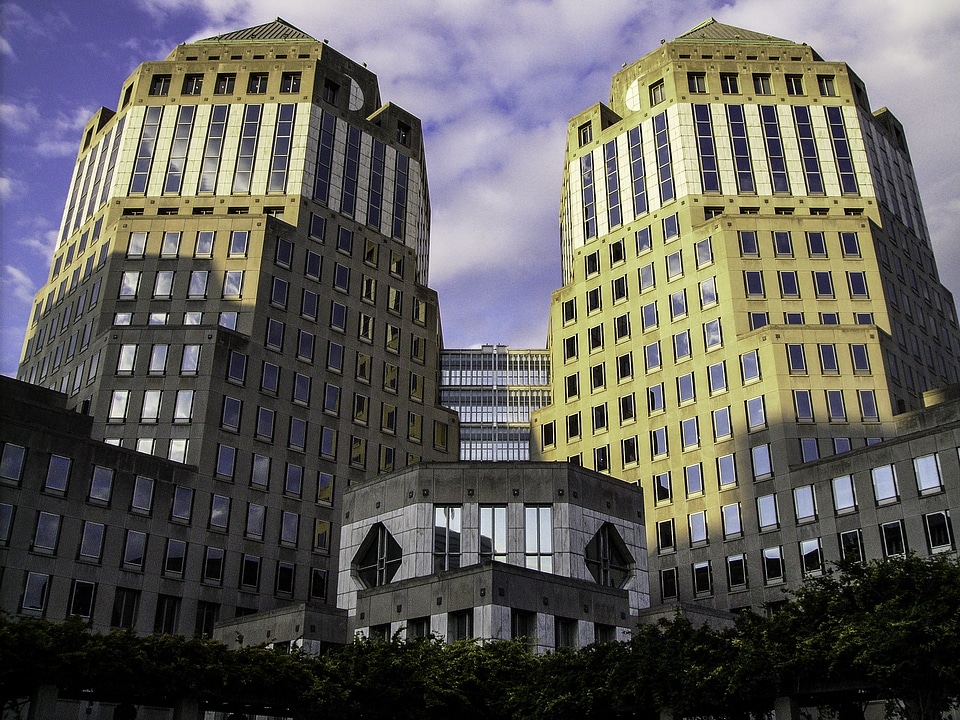 P&G Twin Towers in Cincinnati, Ohio