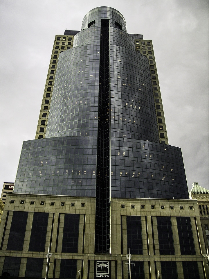 Scripps Building tower in Cincinnati, Ohio
