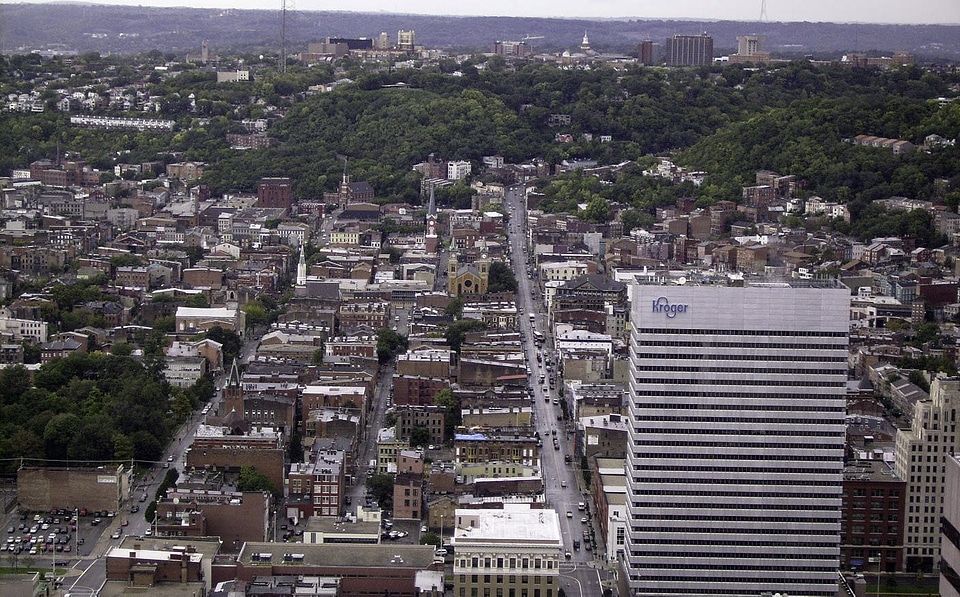Cityscape of Cincinnati, Ohio