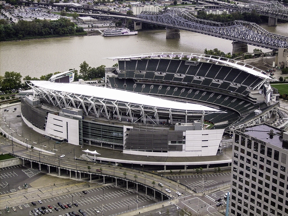 Paul Brown Stadium in Cincinnati, Ohio