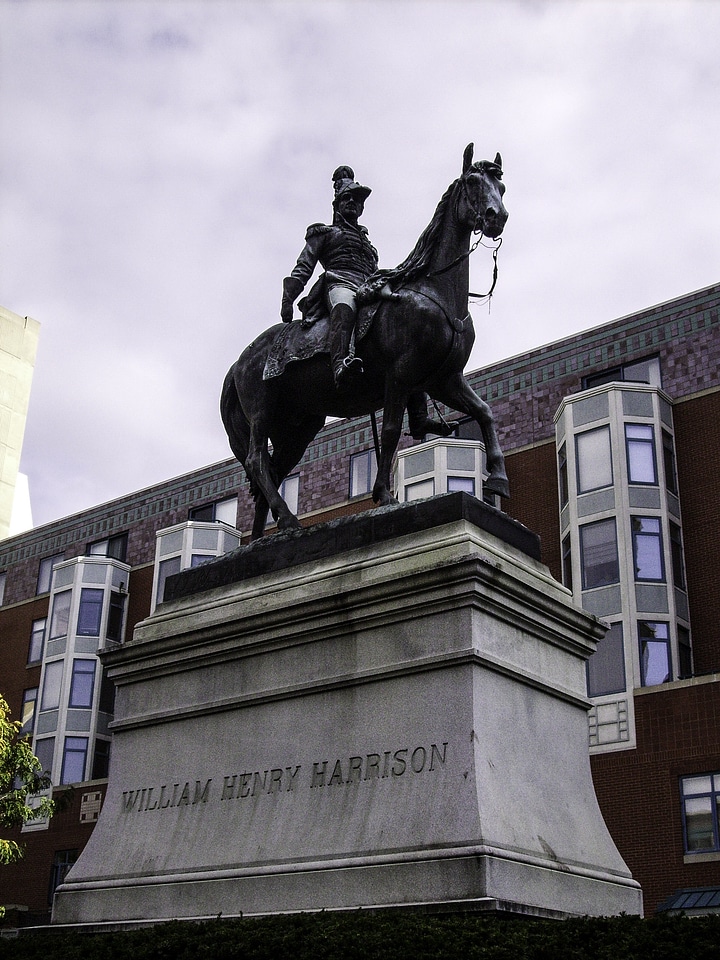 William Henry Harrison Monument in Cincinnati, Ohio