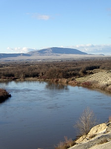  Rattlesnake Mountain from the Horn Rapids Golf Course in Richland, Washington