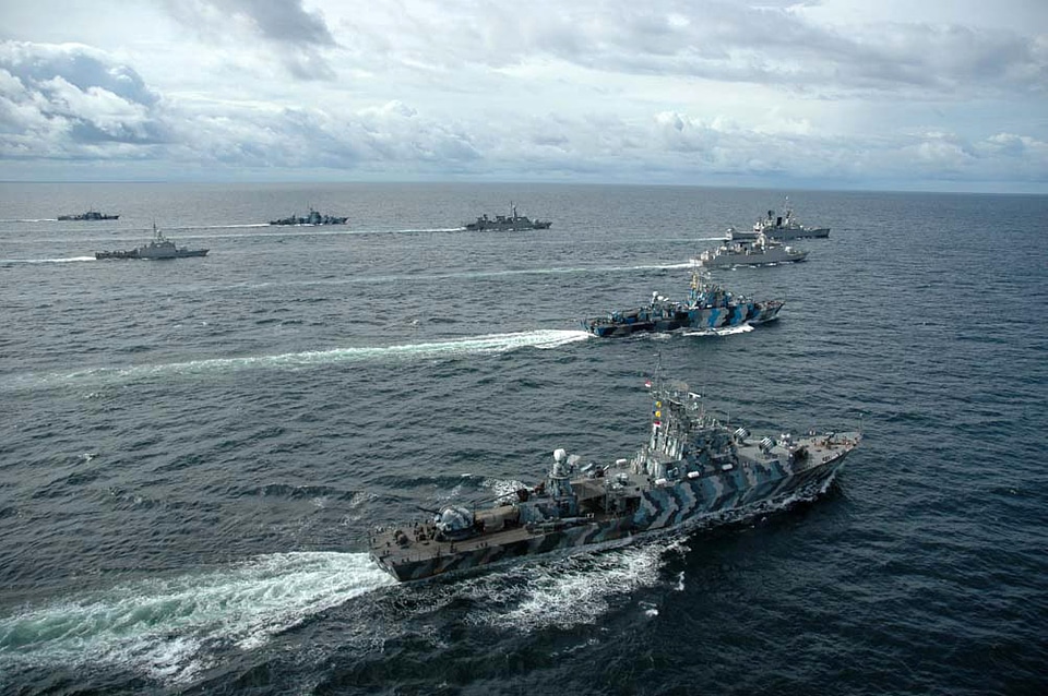 Indonesian Naval Excercise 