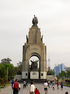 War Memorial for the Ecuador-Peru War in Lima, Peru photo