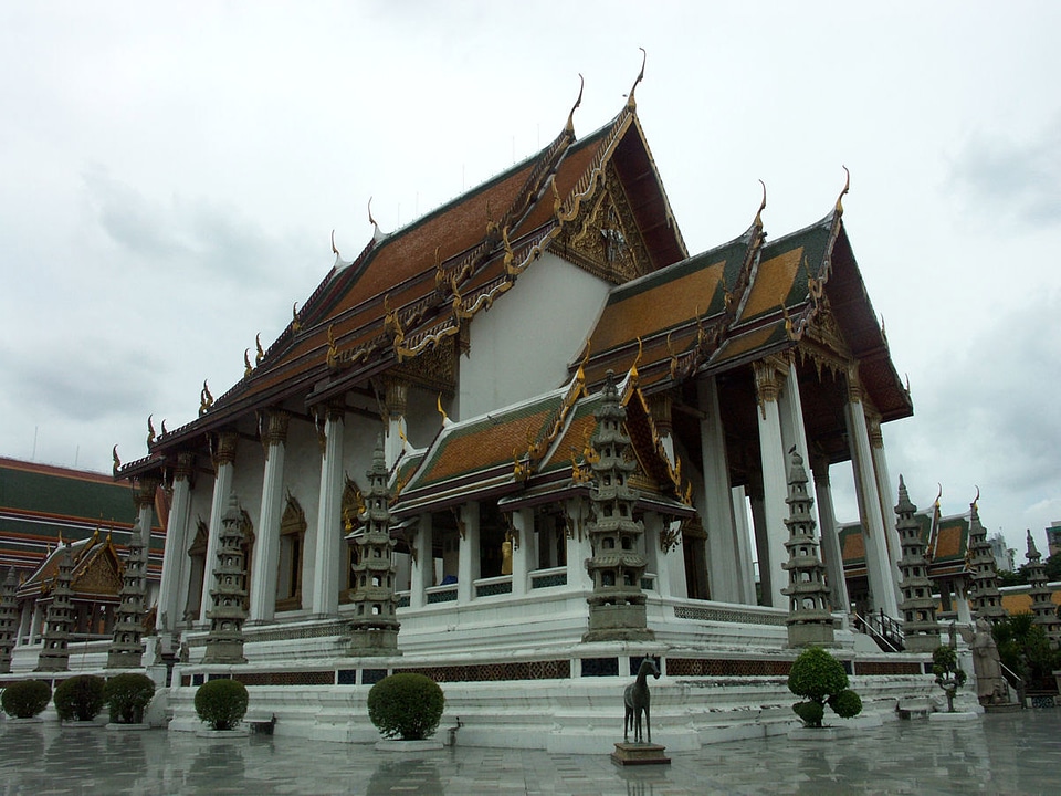 Wat Suthat in Bangkok, Thailand