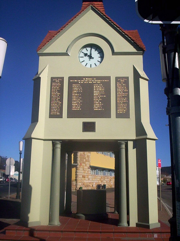 World War I memorial in Mittagong in Western Australia