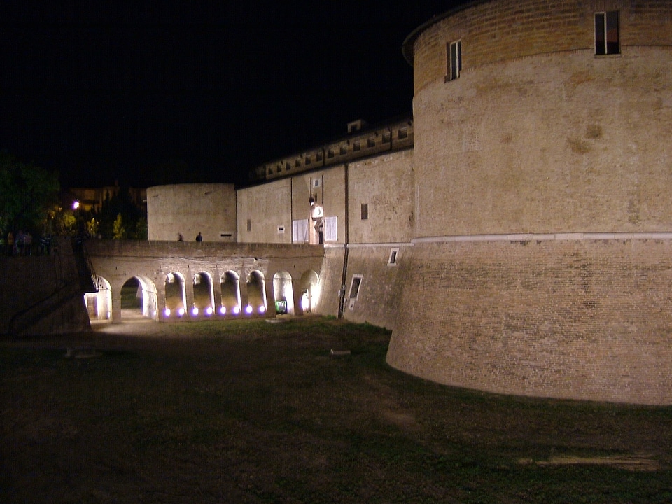 Rocca Costanza in Pesaro, Italy