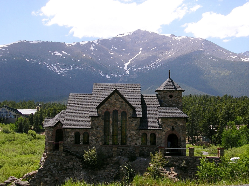 Chapel on the Rock at Camp Saint Malo in Colorado