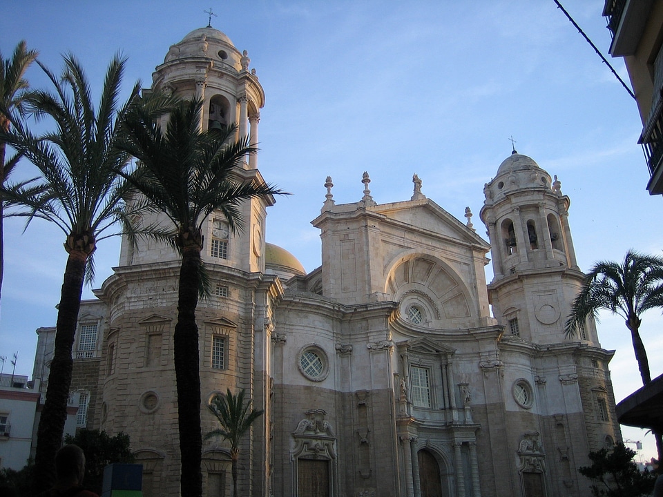 Cádiz Cathedral building in Spain