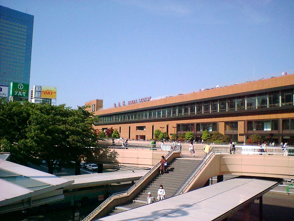 JR Sendai Station in Japan