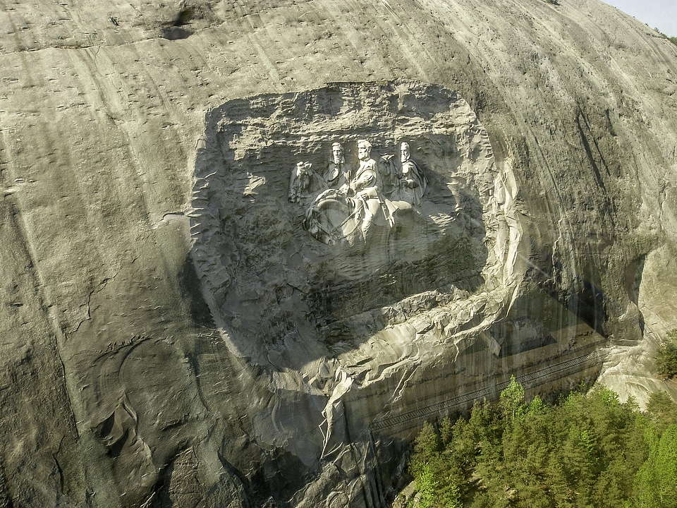 Stone Mountain - Robert E. Lee in Atlanta, Georgia