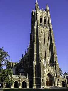 Duke Chapel at Duke University in North Carolina photo
