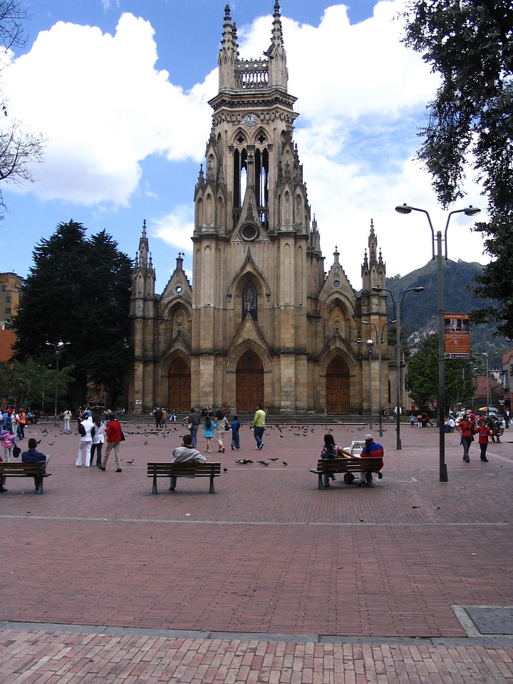 Church of Our Lady of Lourdes in Bogota Colombia