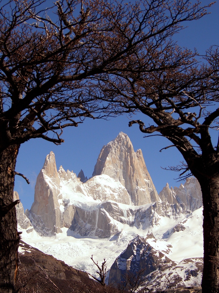 Cerro torre snow mountains