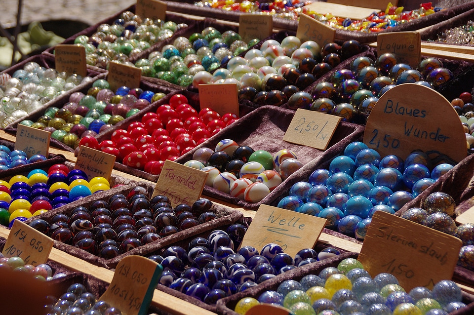 Glass glass marbles toys