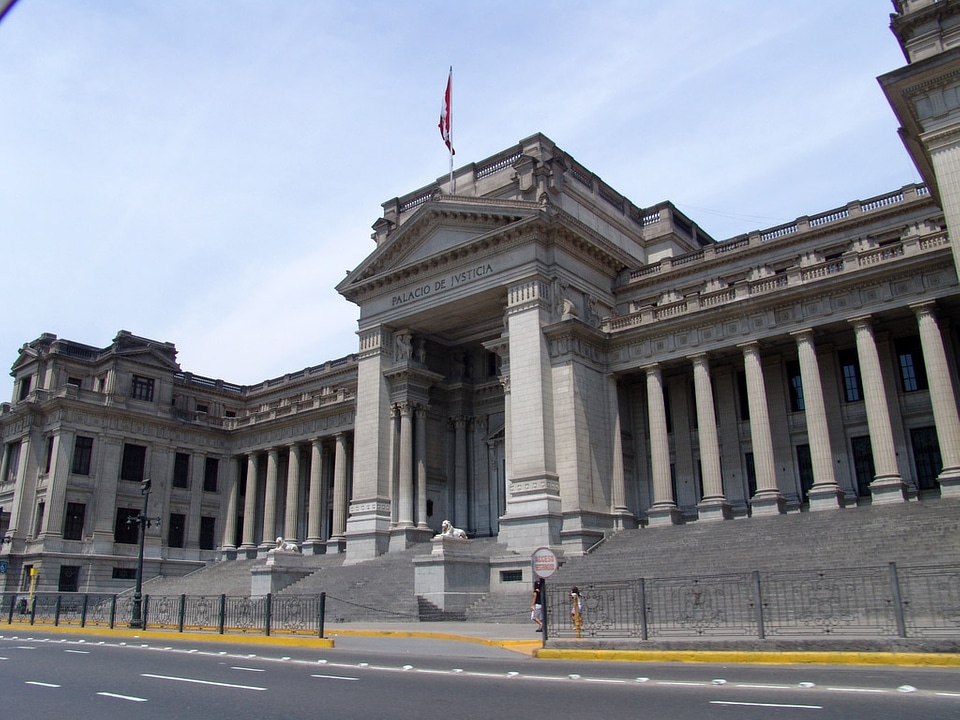 Palacio de Justicia in Lima, Peru