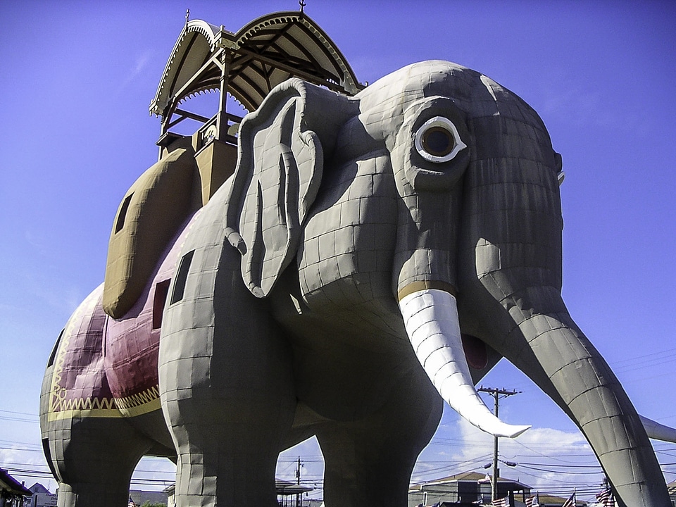 Lucy the Elephant in nearby Margate City in New Jersey photo
