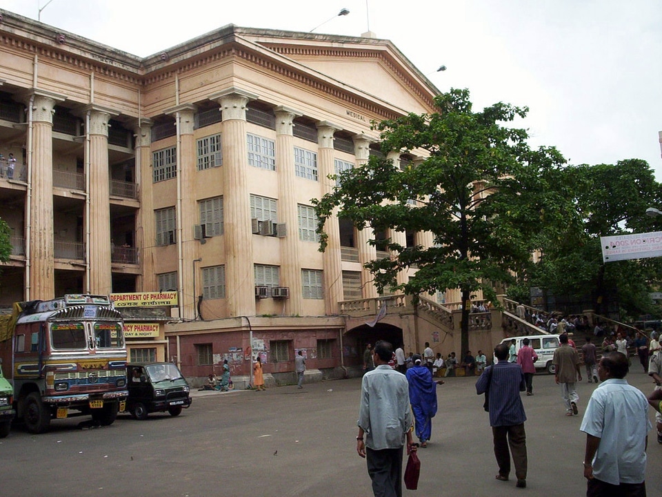 Calcutta Medical College in Kolkata, India