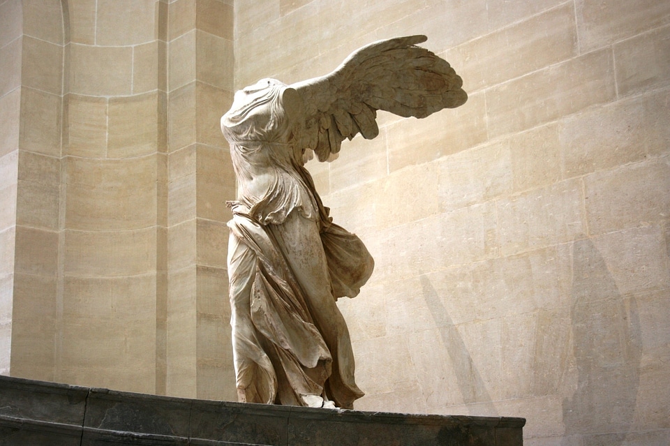 Marble louvre museum