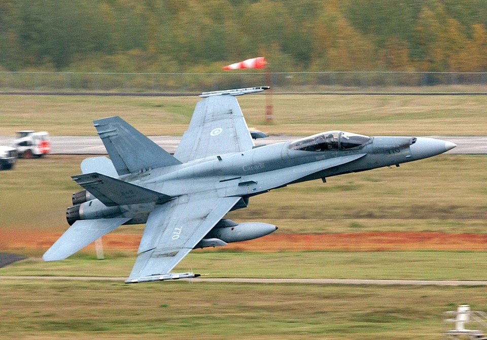 Canadian CF-18 Hornets participated in combat during the Gulf War, Iraq