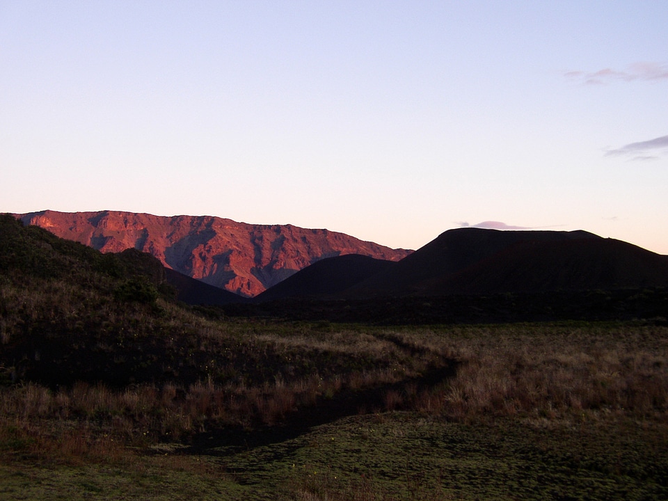 Dusk Light at Haleakala National Park, Hawaii photo