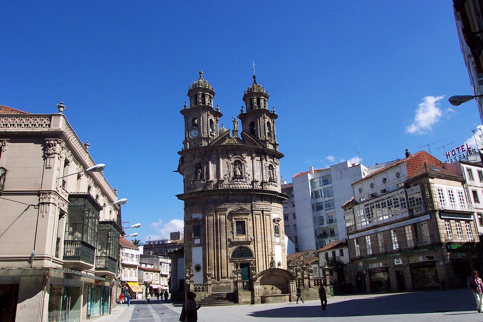 Peregrina Chapel in Pontevedra, Spain photo