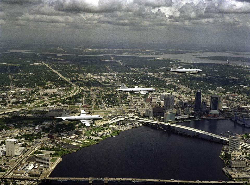 Aerial View of Jacksonville, Florida