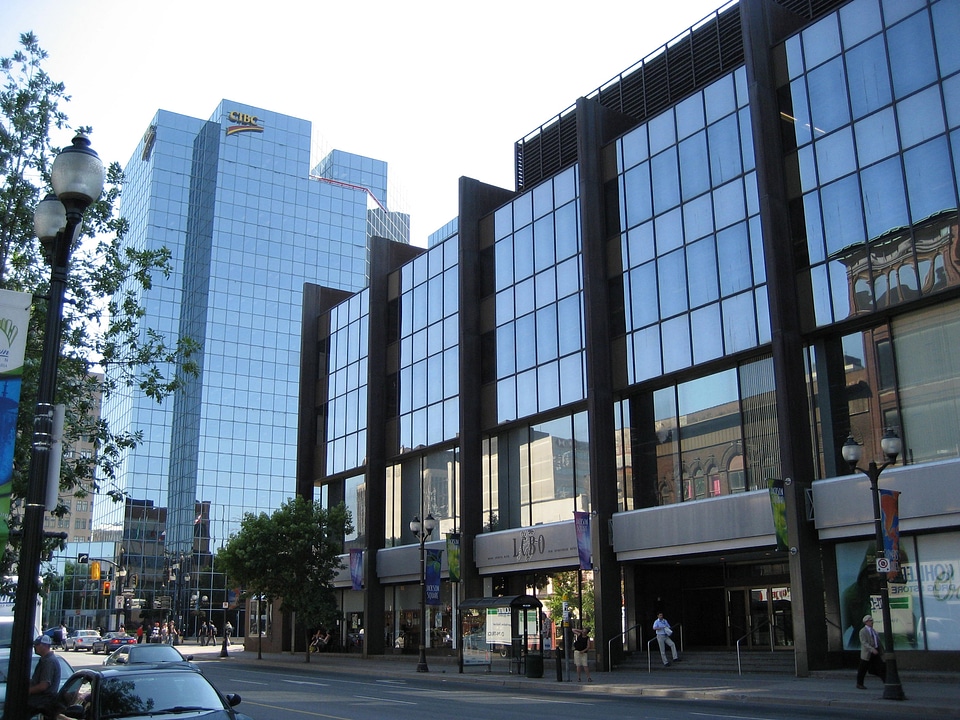 Lloyd D. Jackson Square in Hamilton, Ontario, Canada