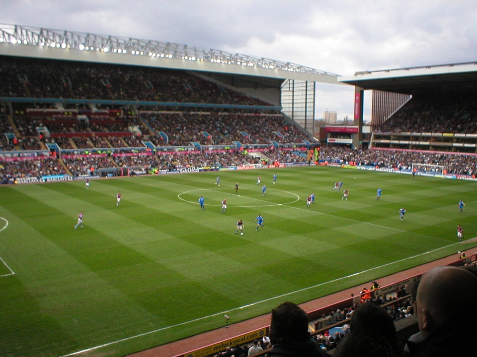 Soccer Game in Villa Park in Birmingham photo