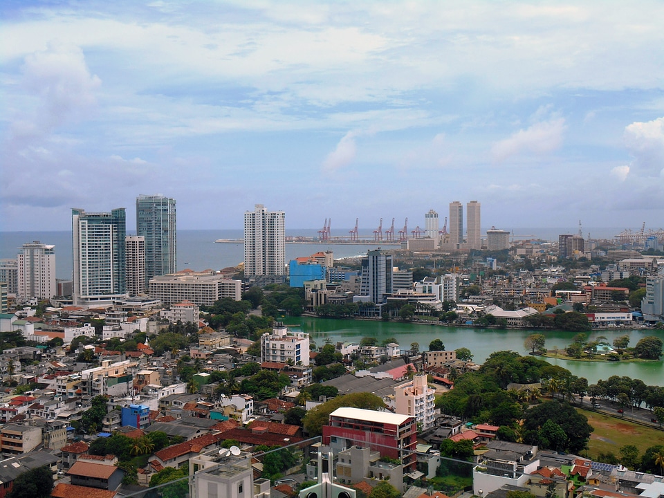 Cityscape View of Colombo City, Sri Lanka