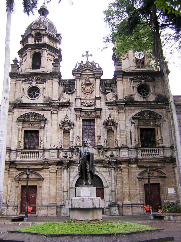 San Ignacio Church in Medellin, Colombia photo