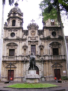 San Ignacio Church in Medellin, Colombia