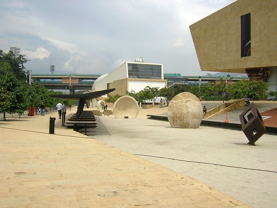Parque de los Deseos-Arenal in Medellin, Colombia